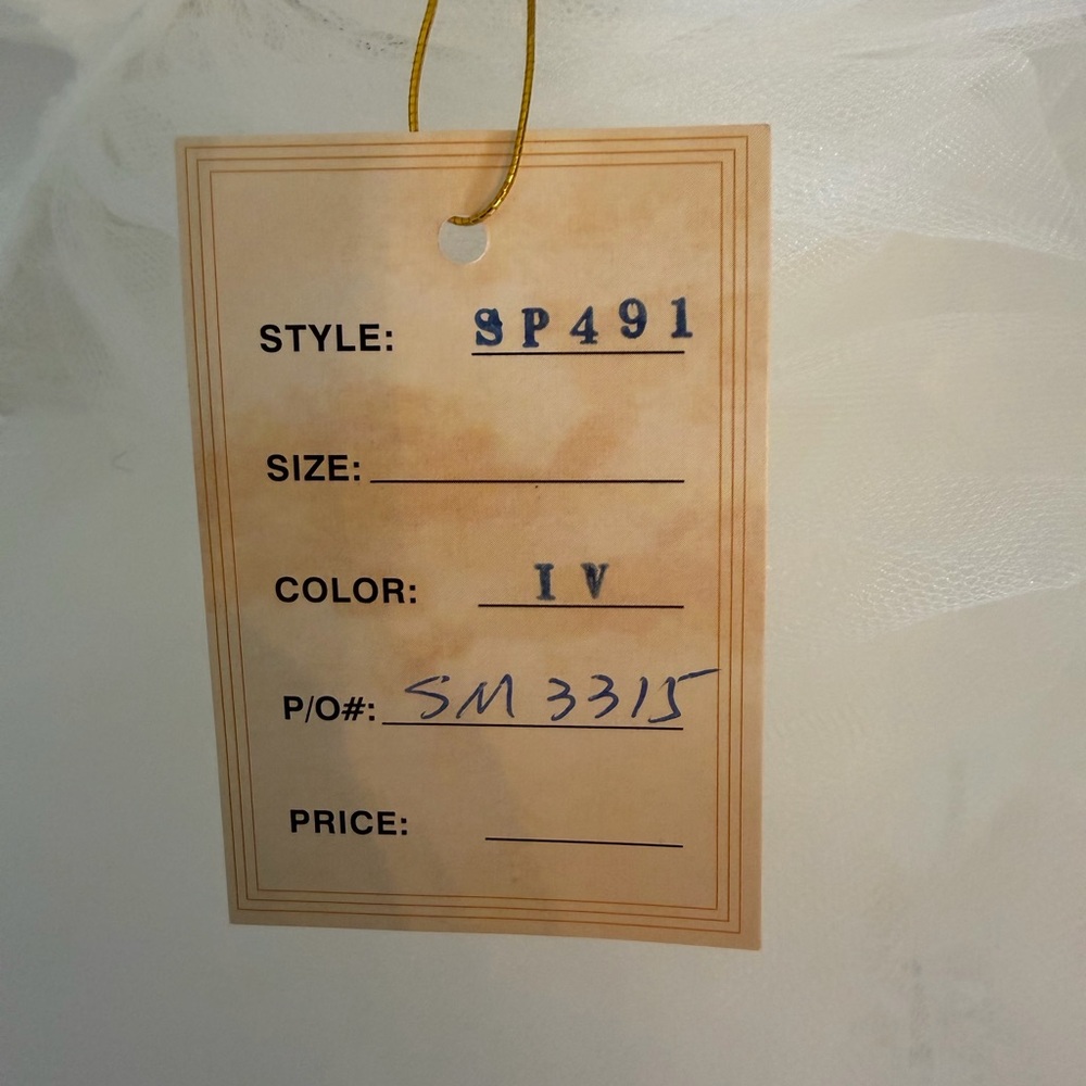 Justin Alexander NWT IDONIA size 4 unworn, unaltered. - Picture 15 of 15